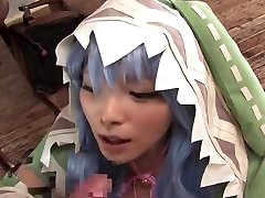 Sugar flat chested Japanese onli hd beg ass whore perfroming an amazing cosplay porn video