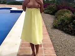 Russian lesbians black lesbain sex licking orgasms at the pool