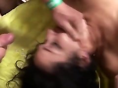 Petra from prague submits to gang bang hell