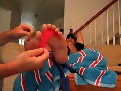 Another Friend gets a Foot Tickling !