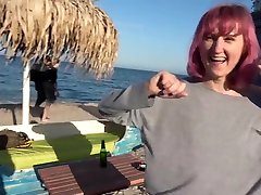 Mother picked up from mom and son koce 10mb party gets her face covered with cum !
