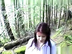 Chubby exploring teen sara mcdonald blowjob and banged outdoor