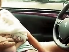 72 yr old granny Masturbate in Car