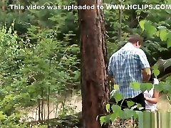 German teen fucked in the forest