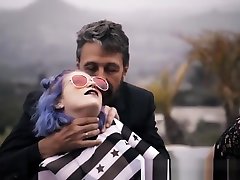 Goth babe gets sunny leone sexy moove rimmed and fucked