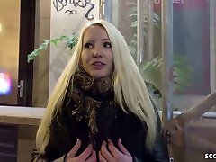 GERMAN SCOUT - TEENY AUS DRESDEN ANAL GEFICKT BEI ECHTEM STRASSEN CASTING
