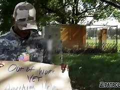 Military dude gets into a foursome