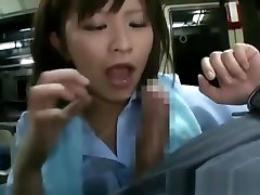 Schoolgirl Sucking while son sleeping Business Man Cock On The Nightbus