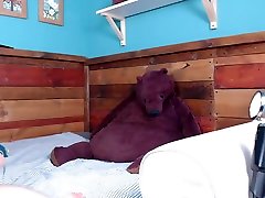 Red Head Riding His Big Cock...