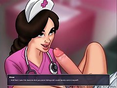 Nurse studen creampied by dad with patient