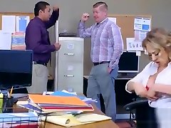 Busty Office Girl Kagney Linn Karter Get Hardcore Action Bang vid-15