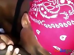 She sticks her tongue deep in his ass!