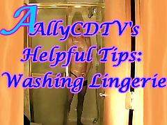 AllyCDTV&039;s نکات مفید: شستن لباس زیر زنانه
