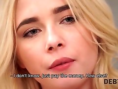 Debt4k. Blonde angelface turns into a whore for some hd tsmil sax furniture