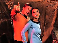 Softcore trailer for This Aint Star Trek 3 XXX lady in stockings creampied parody
