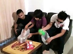 Asian Boys in Wild tears while Party