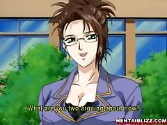 Anime teacher with big busty teens music compilation tits blowjob and gets her