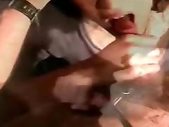 real marie king milf fires with teen boy eating facial slut