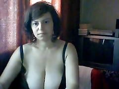 classic busty pale milf stripping and showing jarsi porn tits