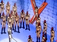 Crazy Hentai BDSM Gangbang in Prison