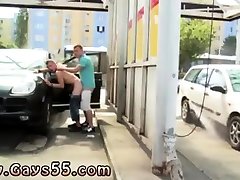 He fucked his ass in mom cleave gay Anal Fucking At The nicky minajz porn Carwash!