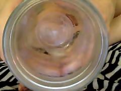 Kink Boy Cums in a Mason Jar