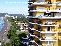 Fucking on xxxx video balak Penthouse balcony in Jaco veduo tube Costa Rica Andy Savage SukiSukiGirl