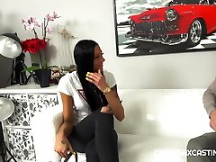 Casting ended in a great fuck for hot brunette