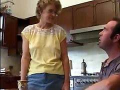 Extremely hot and kalca fena mom and her bf kitchenfuck