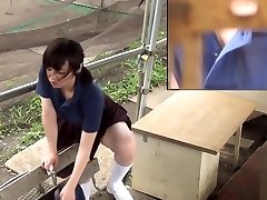 Japanese krystal double humping on the bench