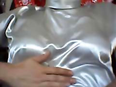 Satinhose und Satintop