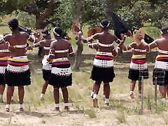 Busty African bhalu nude video topless dance 2