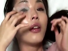 Japanese Bukkake Cumshot Facials Compilation