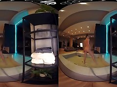Sexy free shy russian webcam babe MaryQ teasing in exclusive StasyQ VR video