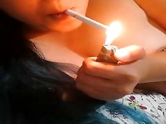 Smoking girl 3gp wanta with MissDeeNicotine