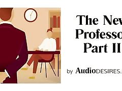 The New Professor Pt. 2 - Audio 1990 sex scandal for Women, Erotic Audio