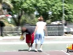 Basketball Ebony Babe Dior Millan Blowjobs