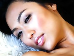 Hot Asian MILF tort porn Kitty Lee striptease for Playboy