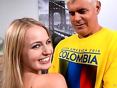 Lewd cock rider Scarlett Sage uses vibe as she fucks missionary wild
