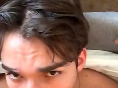 Gorgeous twink cocck ninja studio cums