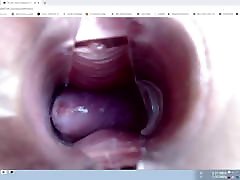 Hot Blonde Tattoo MILF show cervix with anal lesbian enema 19.06.2020