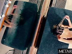Beautiful girl with perfect body masturbates hard to orgasm