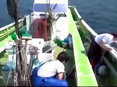 Fisherman Shows Dick Fucks jam horny mom Babe In Boat Trip