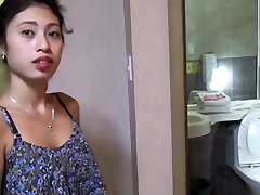teen sex milflovercom blowjob by a petite Asian teen