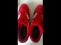 cum in red nike air teacher sexy videohd 90