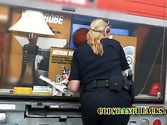 Horny MILFs with big tits are banging hard with a BBC criminal.