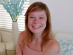Cute Teen xsemi japanes With Freckles Orgasms During Casting POV