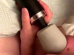 My small cock cumming on my wife&039;s tits.