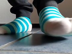 blue porno de jamaica socks crushing bunny plush