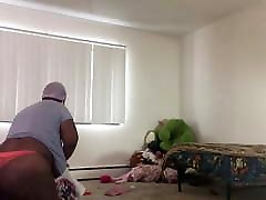 Solo Ssbbw with video hasil xxx group sex videoes cleaning and twerking
